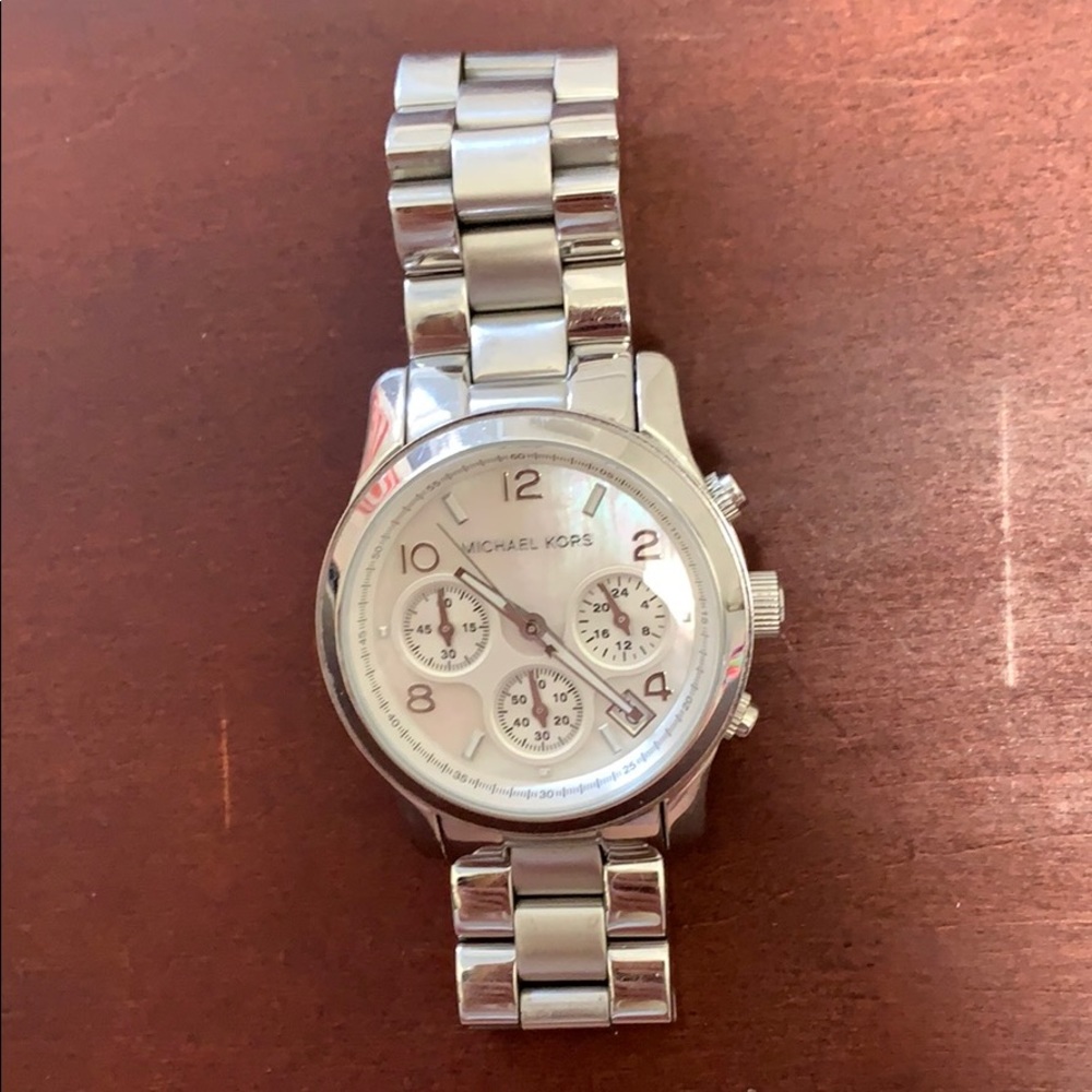 Michael Kors stainless steel watch